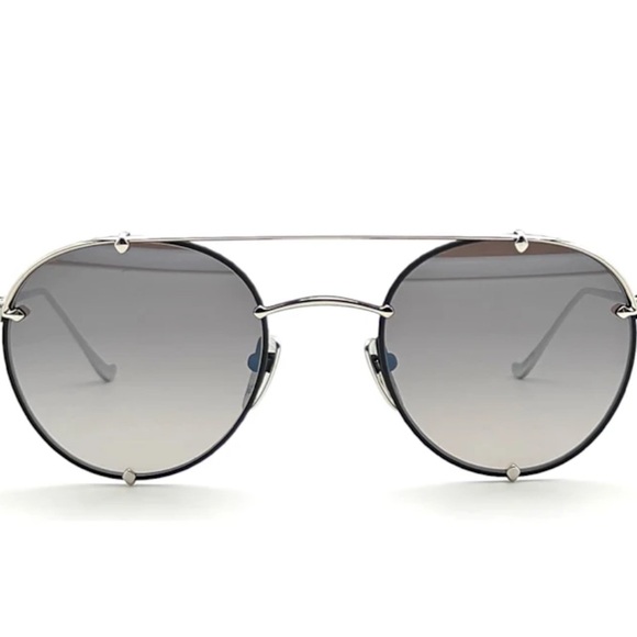 Chrome Hearts Silver and Black Sunglasses